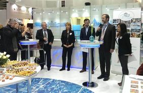 Presentation of Roman Thermal Spas of Europe at ITB Berlin 2015